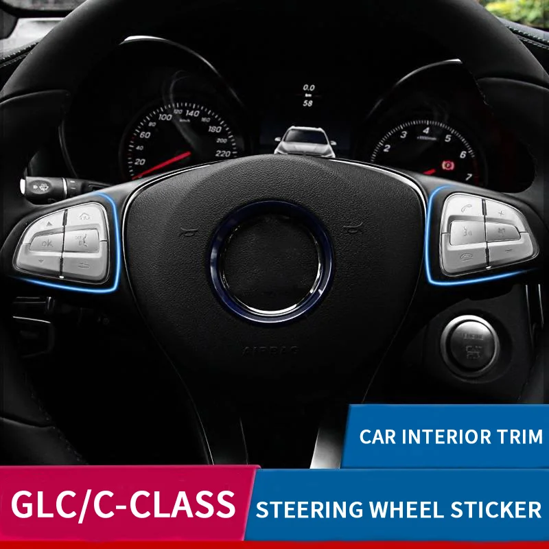 PAL For Mercedes Benz C-Class-W205 GLC 2015-2018 Year Steering wheel Decorate Trim Cover Case Emblem Sticker
PAL For Mercedes Benz C-Class-W205 GLC 2015-2018 Year Steering wheel Decorate Trim Cover Case Emblem Sticker