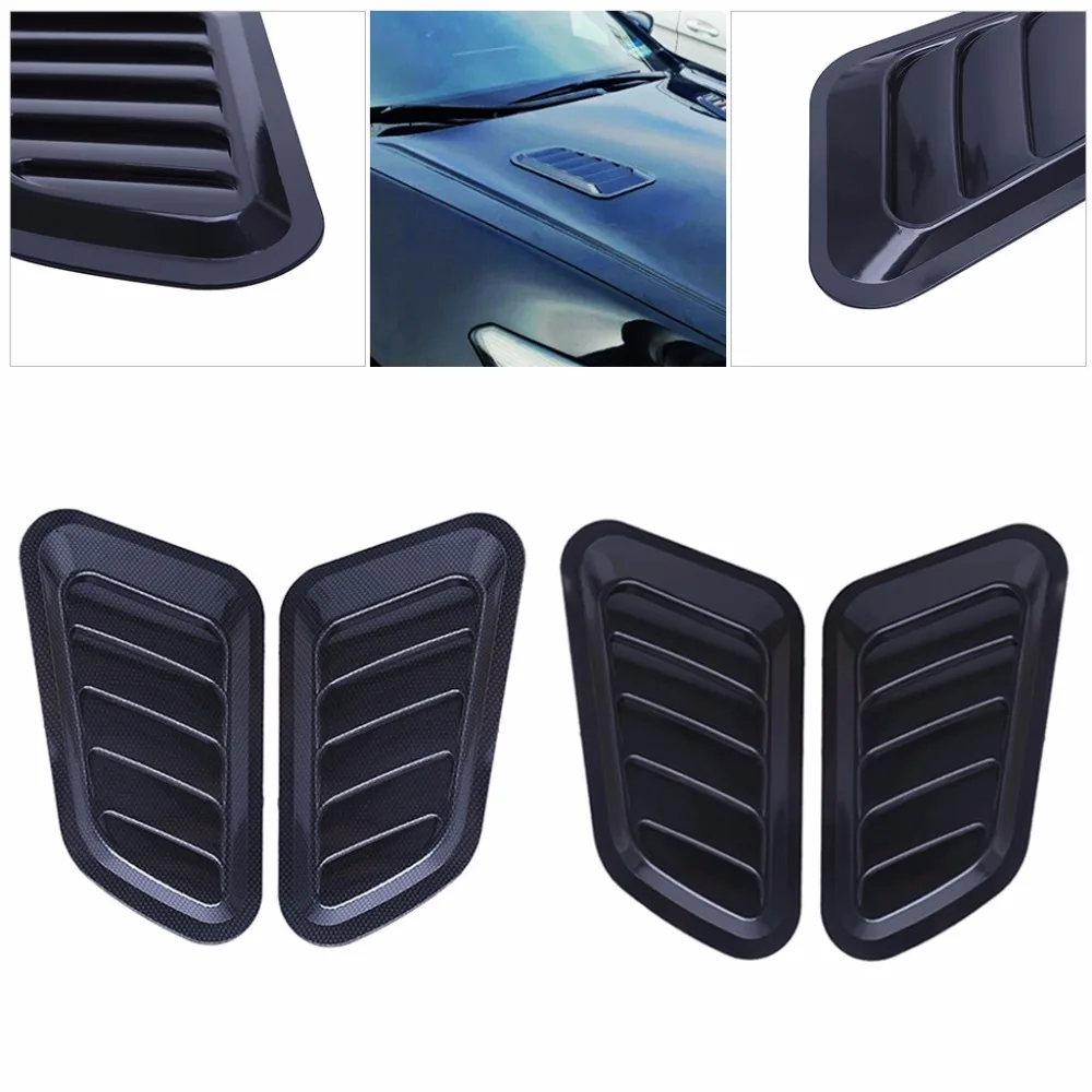 1Pair Universal Car Styling Sticker ABS Decorative Air Flow Intake Bonnet Vent Cover Hood Air Flow Fender High Quality C45
1Pair Universal Car Styling Sticker ABS Decorative Air Flow Intake Bonnet Vent Cover Hood Air Flow Fender High Quality C45