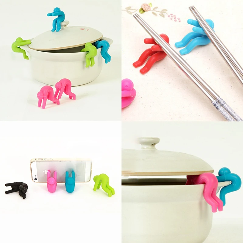 2pcs/set 6 colours Multi-functional Silicone Pan Pot Clips Small Man Lids Holder Home Kitchen Spill-proof Anti-overflowing Tool
2pcs/set 6 colours Multi-functional Silicone Pan Pot Clips Small Man Lids Holder Home Kitchen Spill-proof Anti-overflowing Tool