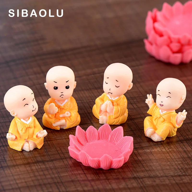 Yellow Monks lotus figurine Miniature Decor Mini Fairy Garden cartoon character figure statue Model anima Resin craft ornaments
Yellow Monks lotus figurine Miniature Decor Mini Fairy Garden cartoon character figure statue Model anima Resin craft ornaments