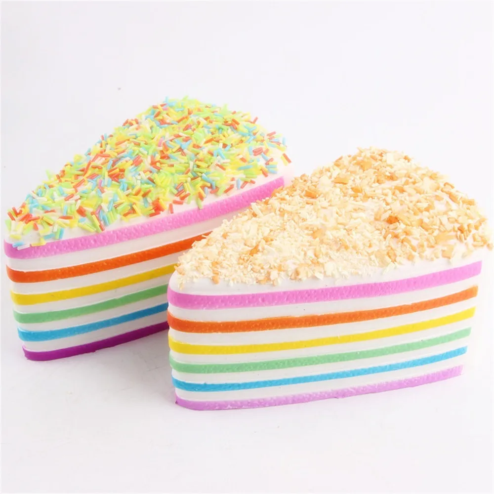 Big SquishyRainbow Cake Squishies Strawberry Cake Scented Slow Rising Squeeze Toys Stress Reliever Toys squishy
Big SquishyRainbow Cake Squishies Strawberry Cake Scented Slow Rising Squeeze Toys Stress Reliever Toys squishy