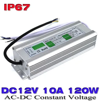 DC12V 10a 120W Waterproof ip67 LED Power Supply AC100-240V To DC 12V Output LED Driver Transformer Outdoor Lighting Equipment
DC12V 10a 120W Waterproof ip67 LED Power Supply AC100-240V To DC 12V Output LED Driver Transformer Outdoor Lighting Equipment