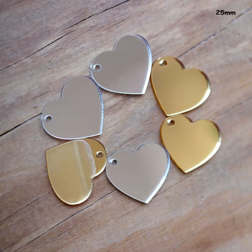 (2colors,28pcs/lot) 25mm Acrylic Hearts Keychain Gold & Silver Mirrors One Hole Party Gift Laser Cut 1.0"-AC1461A
(2colors,28pcs/lot) 25mm Acrylic Hearts Keychain Gold & Silver Mirrors One Hole Party Gift Laser Cut 1.0"-AC1461A