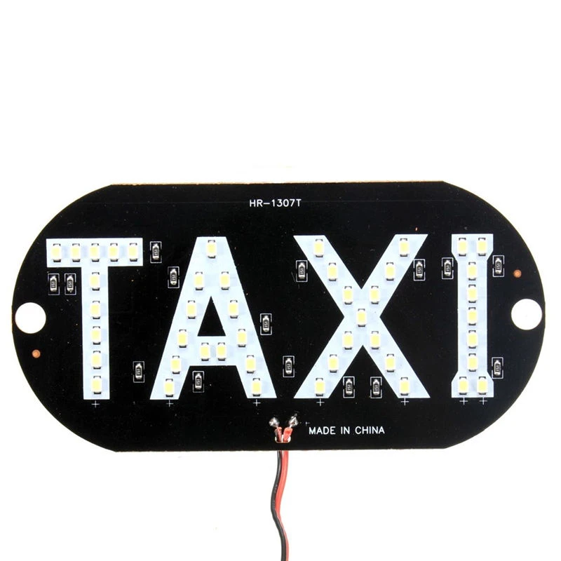 Newest 12V Auto Inside Windscreen Roof Top 45LED Taxi Cab Sign Light Lamp Blue