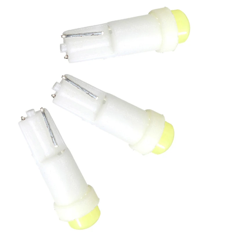 30PCS T5 74 86 Cob 1 led smd Ceramic Dashboard Gauge Instrument Ceramic Lights Car Auto Side Wedge Gauge Light Lamp Bulb DC 12V
30PCS T5 74 86 Cob 1 led smd Ceramic Dashboard Gauge Instrument Ceramic Lights Car Auto Side Wedge Gauge Light Lamp Bulb DC 12V