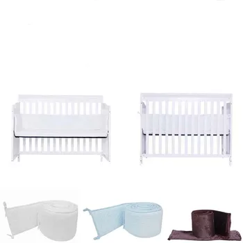 4Pcs/Set Breathable Baby Crib Bumper Collision Baby Bed Bumper Crib Bedding Set Newborn Safety Rails Anti Fall Down
4Pcs/Set Breathable Baby Crib Bumper Collision Baby Bed Bumper Crib Bedding Set Newborn Safety Rails Anti Fall Down