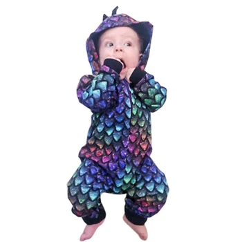 Newborn Baby Boy Girls 3D Dinosaur Hooded Romper Cotton Zipper Long Sleeve Jumpsuit Playsuit Kids 2019 Halloween Outfits
Newborn Baby Boy Girls 3D Dinosaur Hooded Romper Cotton Zipper Long Sleeve Jumpsuit Playsuit Kids 2019 Halloween Outfits