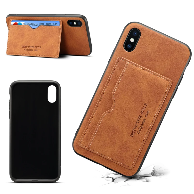PU Leather Case For iPhone 7 6S 6 Plus Card Slot Holder Phone Cases For iPhone XS XS Max XR iphone 8 Retro Wallet Cover 8 plus
PU Leather Case For iPhone 7 6S 6 Plus Card Slot Holder Phone Cases For iPhone XS XS Max XR iphone 8 Retro Wallet Cover 8 plus