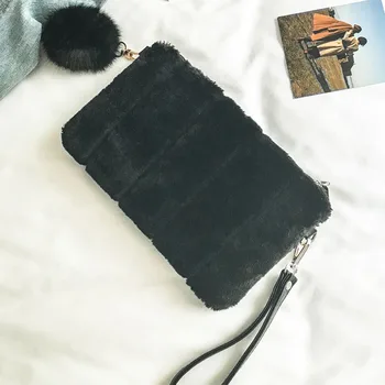 Winter Women Clutch Bag Plush Pompon Solid Color Handbag Ladies Evening Party Envelope Bags 88 New
Winter Women Clutch Bag Plush Pompon Solid Color Handbag Ladies Evening Party Envelope Bags 88 New