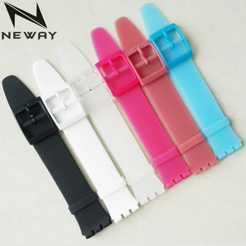 neway Watch accessories for Swatch strap buckle SWATCH silicone watch band 16mm Ultra thin skin rubber strap
neway Watch accessories for Swatch strap buckle SWATCH silicone watch band 16mm Ultra thin skin rubber strap