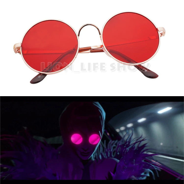 Game LOL S8 League Legends K/DA Kda Evelynn Red Sunglasses Glasses Cosplay Prop Gifts
Game LOL S8 League Legends K/DA Kda Evelynn Red Sunglasses Glasses Cosplay Prop Gifts