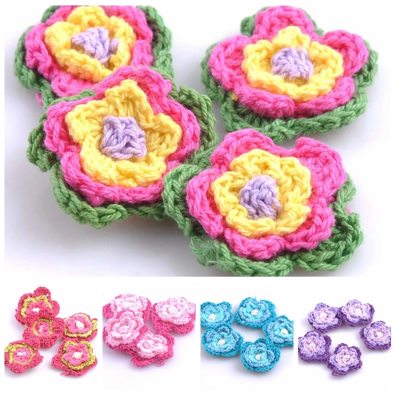 20pcs/lot Sewing Accessories Pink Flower Shape Handmade Sew-on Appliqued Crochet Knitted Applique Scrapbooking 3.5cm CP0553
20pcs/lot Sewing Accessories Pink Flower Shape Handmade Sew-on Appliqued Crochet Knitted Applique Scrapbooking 3.5cm CP0553