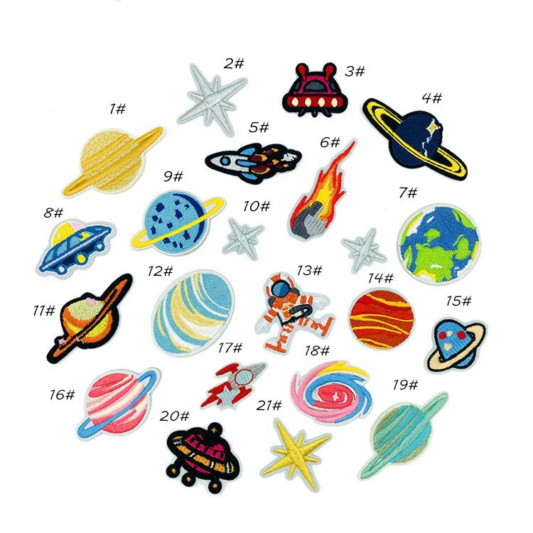 Kasasa Astronaut Space Pattern Embroidery Cloth Stickers Patches Embroidery Chapter Decorative Stickers
Kasasa Astronaut Space Pattern Embroidery Cloth Stickers Patches Embroidery Chapter Decorative Stickers