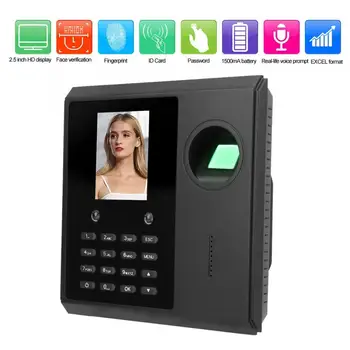 2.5in Face Fingerprint ID Card Time Attendance Access Control Machine with Battery 110-240V
2.5in Face Fingerprint ID Card Time Attendance Access Control Machine with Battery 110-240V