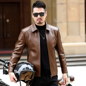 Autumn winter Men's new Blazer High Quality single Jacket Men Soft PU Leather clothing Brand Jackets top Coat men's clothes
Autumn winter Men's new Blazer High Quality single Jacket Men Soft PU Leather clothing Brand Jackets top Coat men's clothes