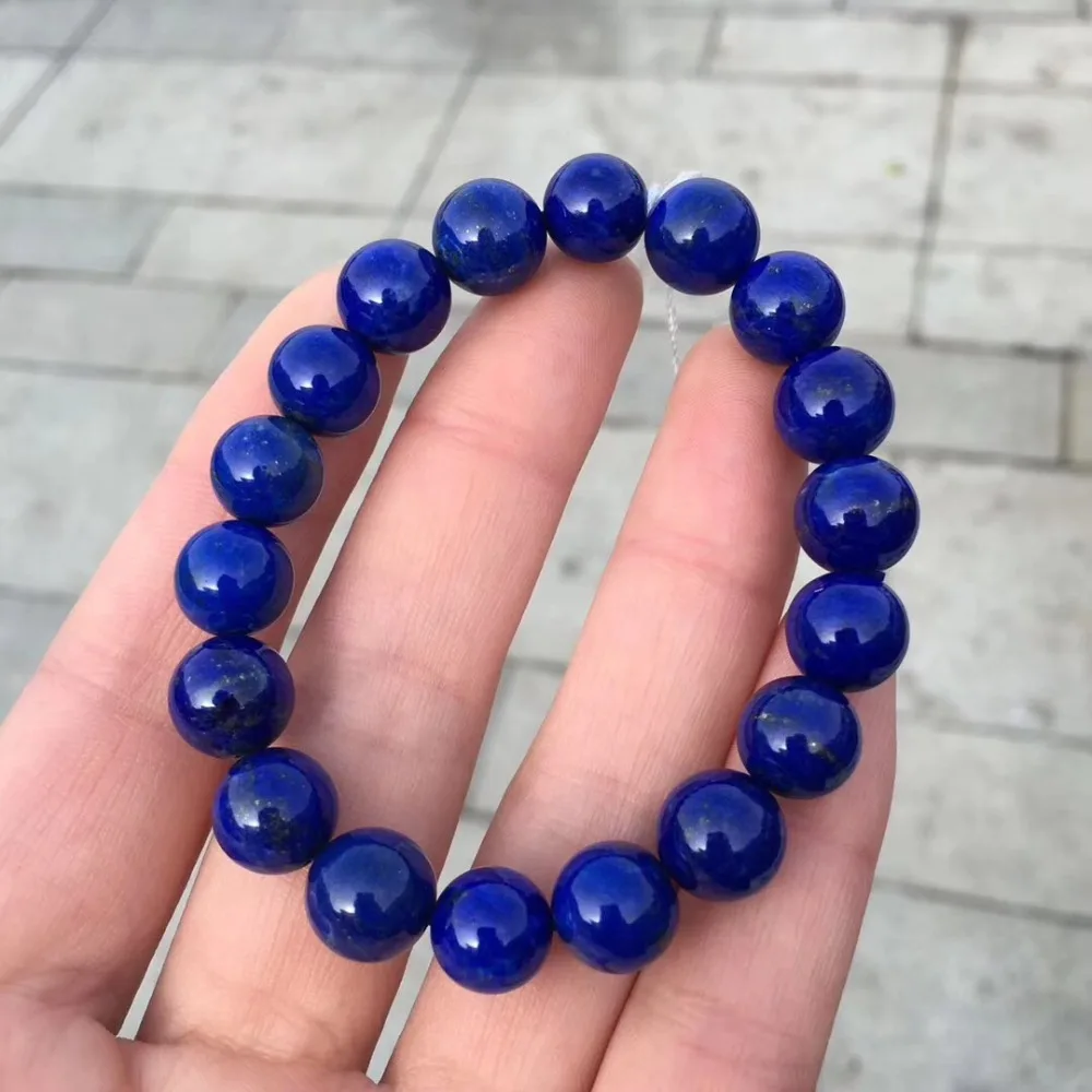 10mm Bead Genuine Natural Lapis Lazuli Gemstone Bracelet For Woman Female Crystal Stretch Gift Bracelets AAAAA
10mm Bead Genuine Natural Lapis Lazuli Gemstone Bracelet For Woman Female Crystal Stretch Gift Bracelets AAAAA