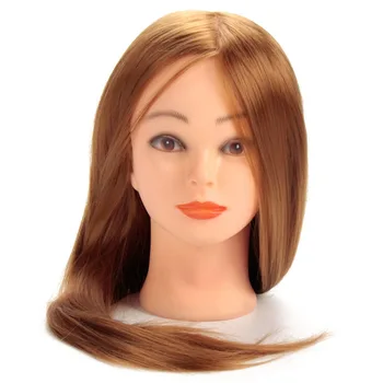 CAMMITEVER Blonde Golden Hair Hairdressing Mannequin Head Hair Doll Heads Training Manikin Synthetic Hair Manikin Cosmetology
CAMMITEVER Blonde Golden Hair Hairdressing Mannequin Head Hair Doll Heads Training Manikin Synthetic Hair Manikin Cosmetology