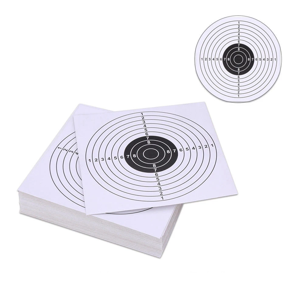 Target Papers of 50pcs 14 x 14 cm Target Packs for Paintball / Airgun Lead / Slingshot Steel BBs /Airsoft Plastic BBS
Target Papers of 50pcs 14 x 14 cm Target Packs for Paintball / Airgun Lead / Slingshot Steel BBs /Airsoft Plastic BBS
