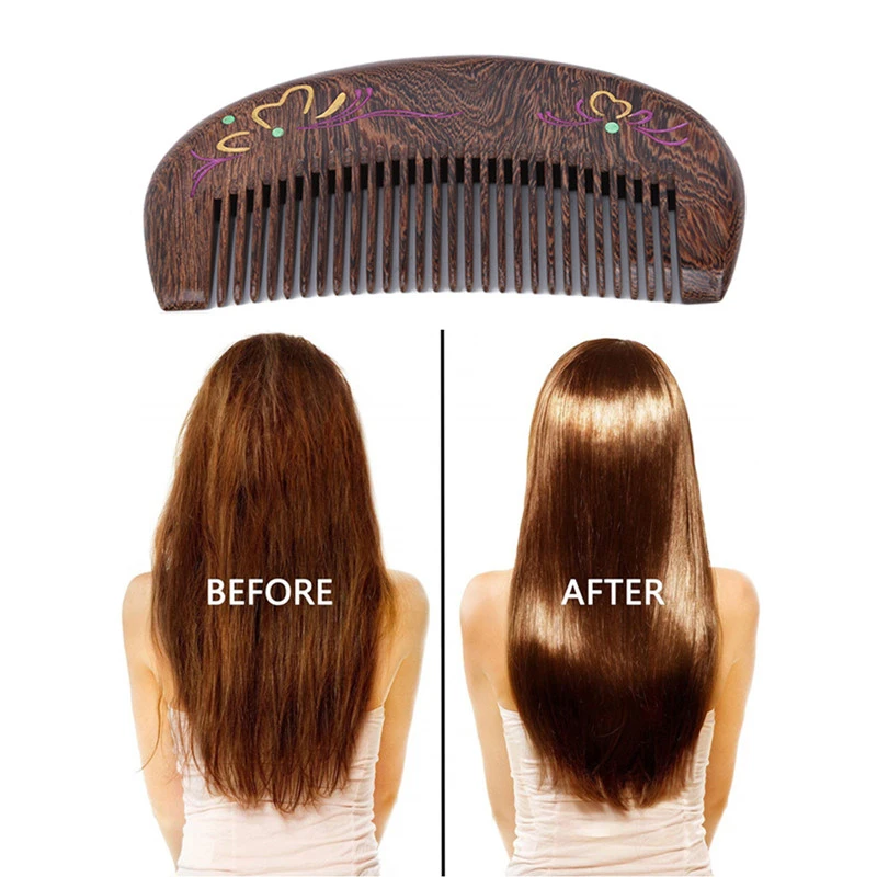 2019 New Hair Care Comb Anti-static Handmade Natural Wood Wooden Carved Sandalwood Combs Mandarin
2019 New Hair Care Comb Anti-static Handmade Natural Wood Wooden Carved Sandalwood Combs Mandarin