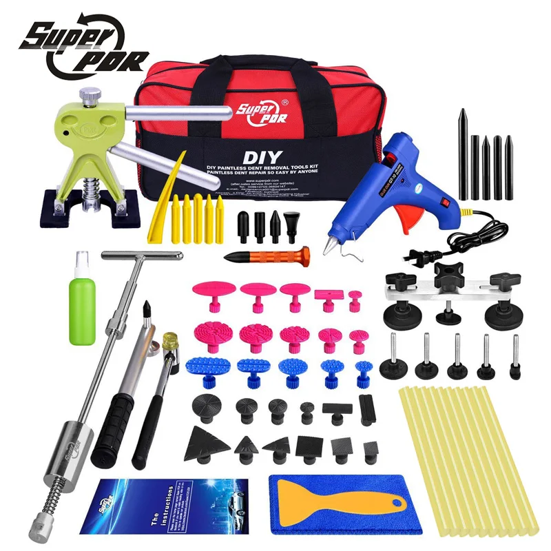 Super PDR car body dent repair dent removal tool set Car Hail Damage And Door Dings Repair Auto car body restore tool
Super PDR car body dent repair dent removal tool set Car Hail Damage And Door Dings Repair Auto car body restore tool