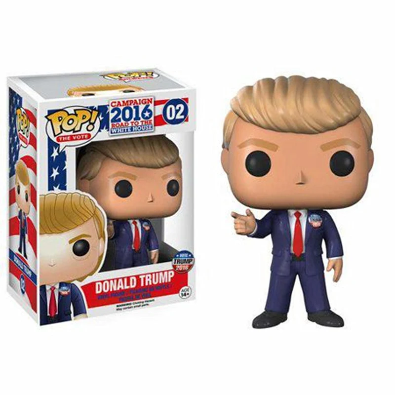 Funko POP President Donald Trump Vinyl Figure Collectible Action Figures Model Toys Collection for Gifts
Funko POP President Donald Trump Vinyl Figure Collectible Action Figures Model Toys Collection for Gifts