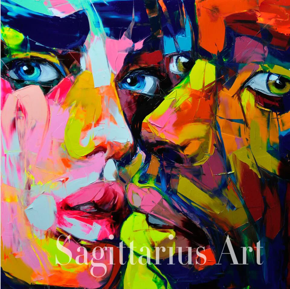 Hand Painted Francoise Nielly Designer Untitled 545 Cool Face Palette knife Abstract Oil Painting Canvas Home Decor Fine Artwork
Hand Painted Francoise Nielly Designer Untitled 545 Cool Face Palette knife Abstract Oil Painting Canvas Home Decor Fine Artwork