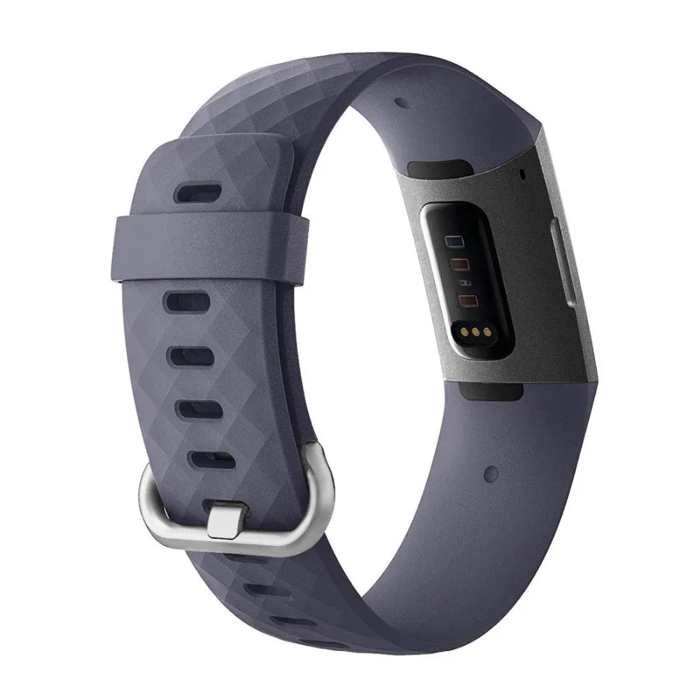 Silicone Sport Bands for Fitbit Charge 3  Charge 3 SE Tracker (2)