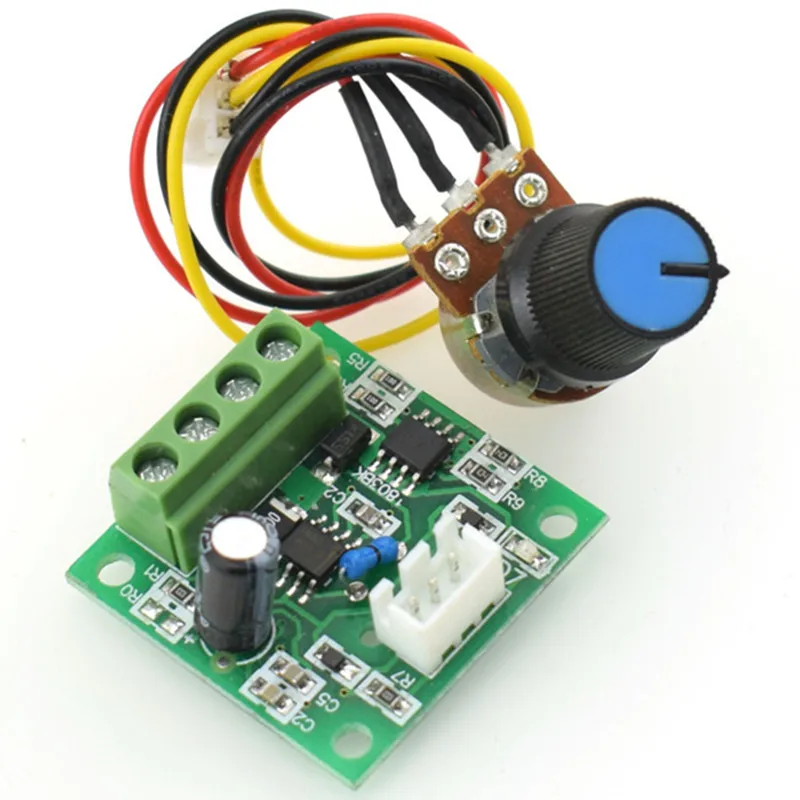 PWM Motor Speed Controller Automatic DC Motor Regulator Control Module Low Voltage DC 1.8V to 15V 2A
PWM Motor Speed Controller Automatic DC Motor Regulator Control Module Low Voltage DC 1.8V to 15V 2A