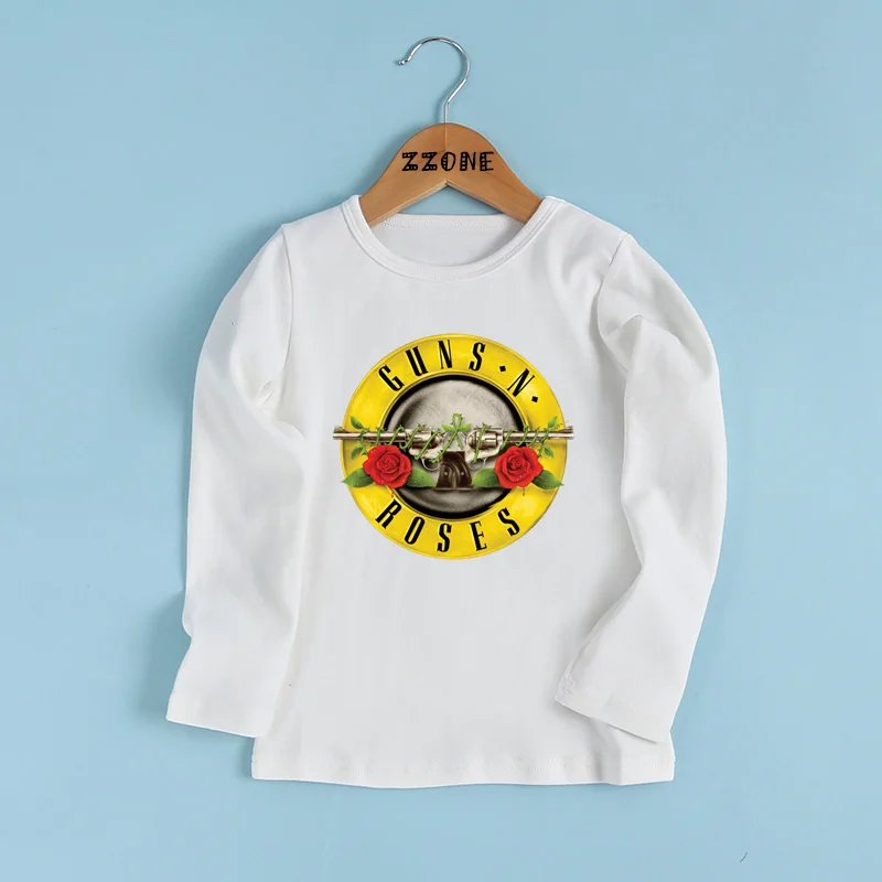 Rock Band Gun N Roses Printed Children's T shirt Boys and Girls Kpop Music Casual Clothes Kids Long Sleeve T-shirt,LKP5196
Rock Band Gun N Roses Printed Children's T shirt Boys and Girls Kpop Music Casual Clothes Kids Long Sleeve T-shirt,LKP5196