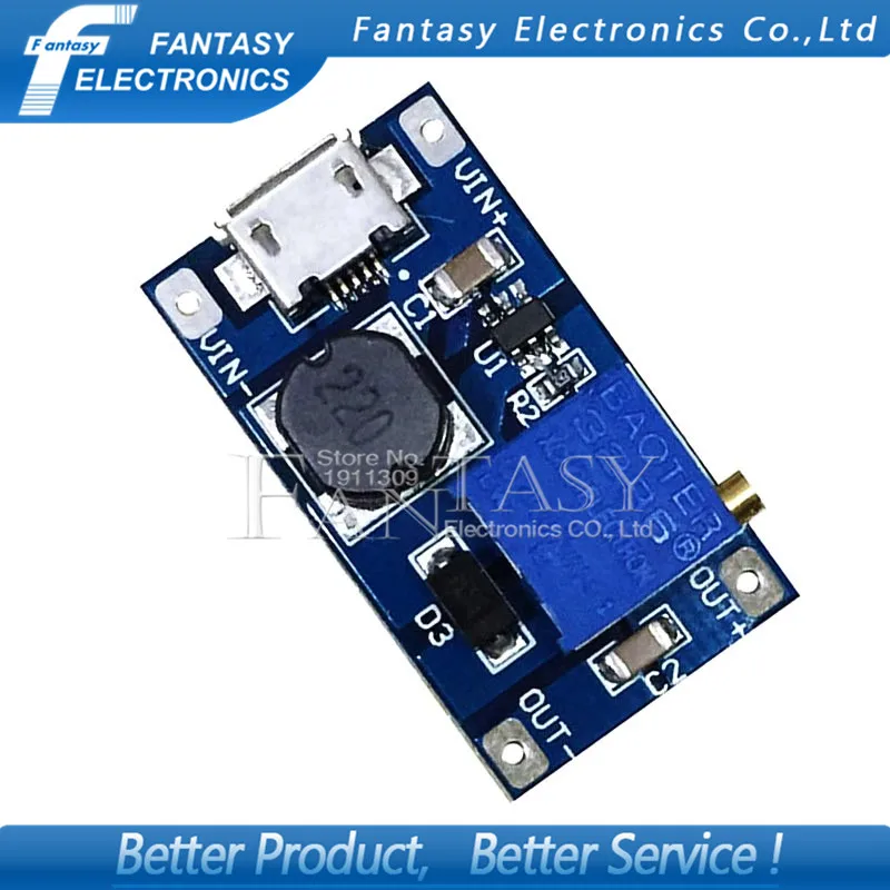 5pcs dc-dc step up buck 2A boost module LM2577 DC-DC boost module wide input voltage 2 / 24V liter 5/9/12 / 28V
5pcs dc-dc step up buck 2A boost module LM2577 DC-DC boost module wide input voltage 2 / 24V liter 5/9/12 / 28V