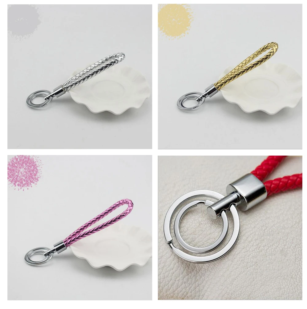 1 PC Hot Sale High Quality Pearl color Handmade leather rope Keychain Alloy Key Ring Creative Gift For Boy Girl Friend Key Chain
1 PC Hot Sale High Quality Pearl color Handmade leather rope Keychain Alloy Key Ring Creative Gift For Boy Girl Friend Key Chain