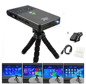 Mini Projector Portable Pocket DLP Wifi Bluetooth Projector DLNA Android OS 1G + 8G/32G ROM Built in 5000mAh Battery Home Cinema
Mini Projector Portable Pocket DLP Wifi Bluetooth Projector DLNA Android OS 1G + 8G/32G ROM Built in 5000mAh Battery Home Cinema