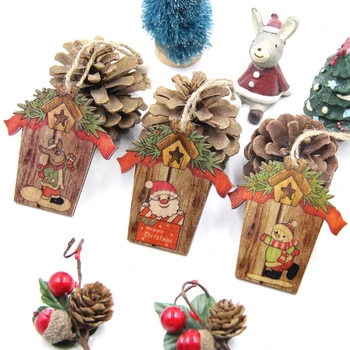 9PCS Printed Mini House Christmas Wooden Pendants Xmas Tree Ornament DIY Wood Crafts Home Christmas Party Decorations Kids Gifts
9PCS Printed Mini House Christmas Wooden Pendants Xmas Tree Ornament DIY Wood Crafts Home Christmas Party Decorations Kids Gifts