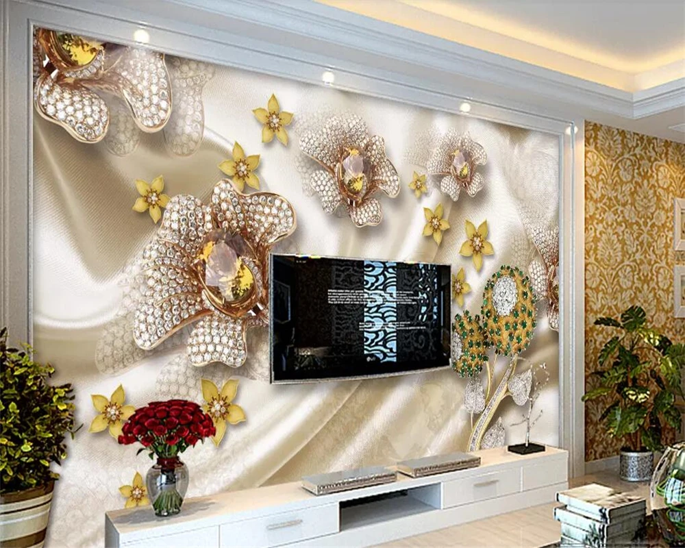 beibehang Custom wallpaper 3D photo mural stereo pearl gold rose soft bag wallpapers for living room papel de parede wallpaper
beibehang Custom wallpaper 3D photo mural stereo pearl gold rose soft bag wallpapers for living room papel de parede wallpaper
