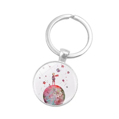 New Anime Keychain Jewelry with Silver Plated Glass Cabochon Little Prince Shaped Car Accessories Keychain Ring for Unisex
New Anime Keychain Jewelry with Silver Plated Glass Cabochon Little Prince Shaped Car Accessories Keychain Ring for Unisex