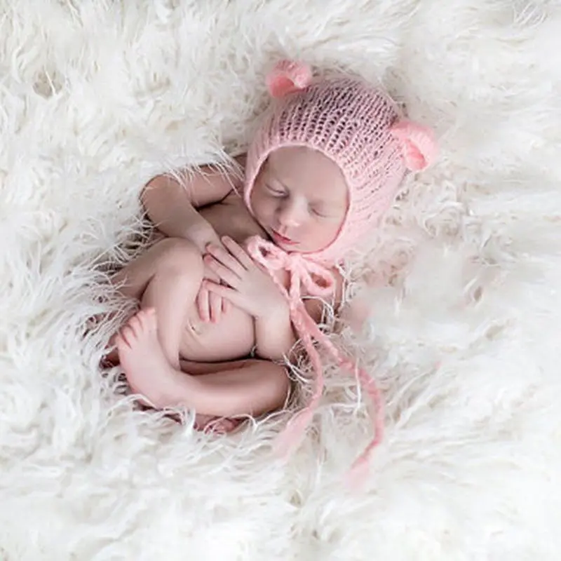 Infant Newborn Baby Girl Boy Knit Crochet Bear Hat Cap Costume Photography Photo Props Mohair Animal Bear Ear Beanie Cap
Infant Newborn Baby Girl Boy Knit Crochet Bear Hat Cap Costume Photography Photo Props Mohair Animal Bear Ear Beanie Cap