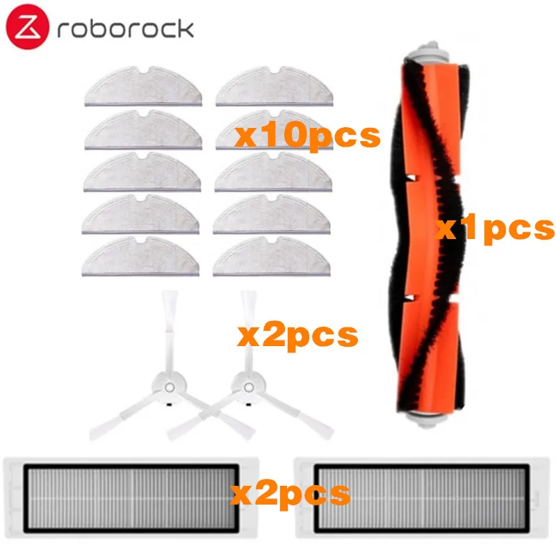 Suitable for xiaomi vacuum 2 roborock s50 accessories xiaomi mi robot vacuum Parts main brush+HEPA filter+side brush+mop cloth
Suitable for xiaomi vacuum 2 roborock s50 accessories xiaomi mi robot vacuum Parts main brush+HEPA filter+side brush+mop cloth