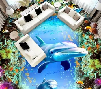 Custom Any Size 3D Mural Wallpaper Fantasy Color Underwater World Dolphin 3D Indoor Floor Decorating Mural
Custom Any Size 3D Mural Wallpaper Fantasy Color Underwater World Dolphin 3D Indoor Floor Decorating Mural