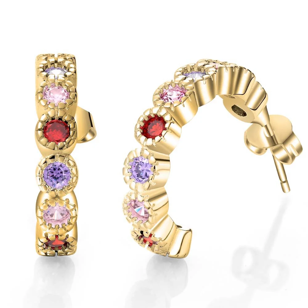 New Hot Selling gold color Circle Small earrings Girl women Fashion High Quality Vintage colorful hoop earring AE924
New Hot Selling gold color Circle Small earrings Girl women Fashion High Quality Vintage colorful hoop earring AE924