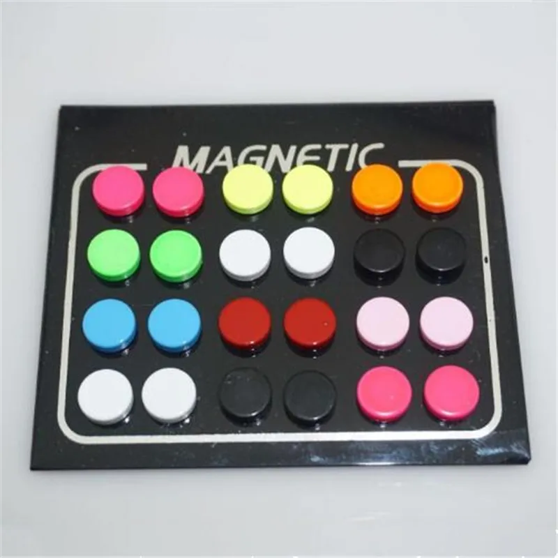 12 Pair(24pcs)/lot 6/8/10mm Round Strong Magnet Stud Earring Puck Womens Mens Magnetic Fake Ear Plug Jewelry
12 Pair(24pcs)/lot 6/8/10mm Round Strong Magnet Stud Earring Puck Womens Mens Magnetic Fake Ear Plug Jewelry