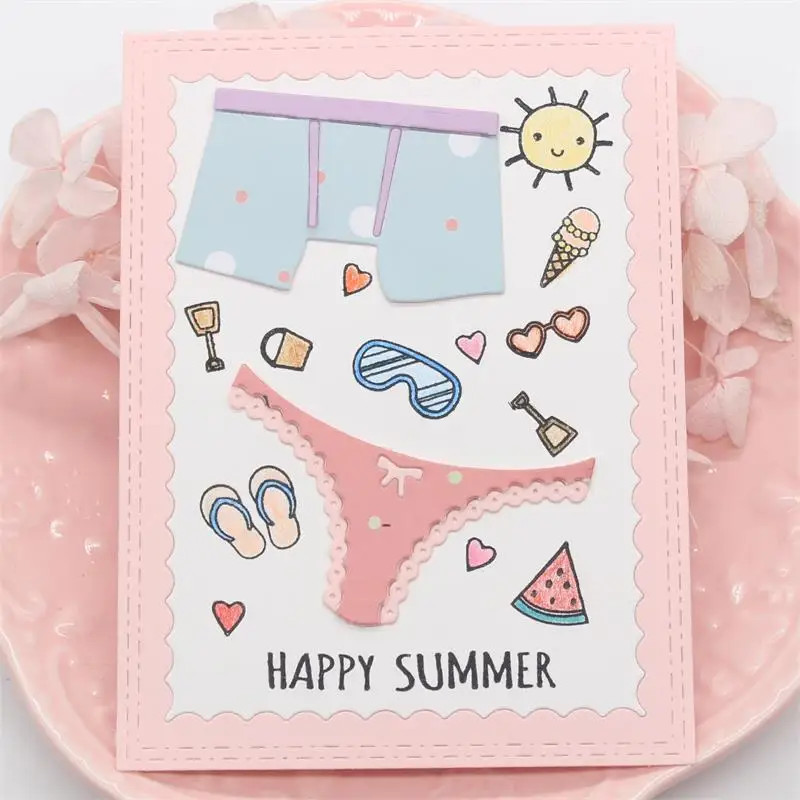 KSCRAFT Cute Panties Metal Cutting Dies Stencils for DIY Scrapbooking/photo album Decorative Embossing DIY Paper Cards
KSCRAFT Cute Panties Metal Cutting Dies Stencils for DIY Scrapbooking/photo album Decorative Embossing DIY Paper Cards