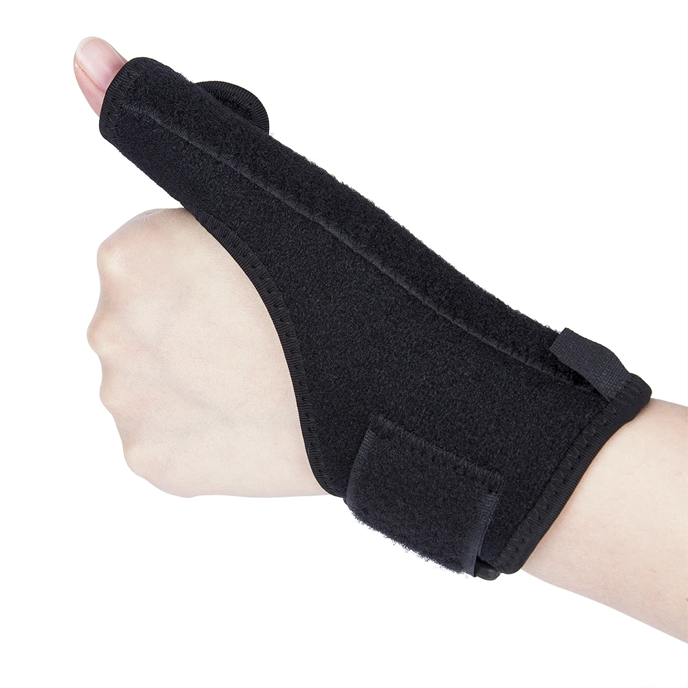 For the left hand Removable Splint Thumb Brace with Dual Spring Stabilizers for Reliable Support for thumb CMC Restriction
For the left hand Removable Splint Thumb Brace with Dual Spring Stabilizers for Reliable Support for thumb CMC Restriction
