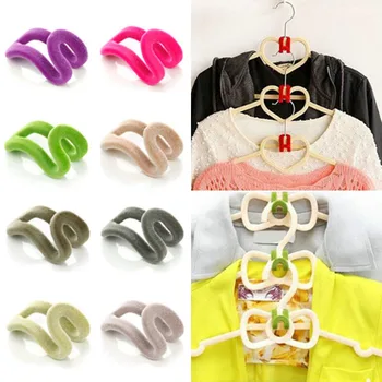 10 Pcs Mini Flocking Clothes Hanger Easy Hook Closet Organizer Home Supplies HUG-Deals
10 Pcs Mini Flocking Clothes Hanger Easy Hook Closet Organizer Home Supplies HUG-Deals