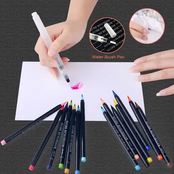 20 Colors Kids Drawing Watercolor Brush Pens Brush Tip Painting Brush Water Pen Painting Set Dropshipping
20 Colors Kids Drawing Watercolor Brush Pens Brush Tip Painting Brush Water Pen Painting Set Dropshipping