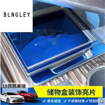 5 pcs/lot Stainless steel car Front row center Storage box decorate cover sticker for Toyota Camry 2018 car accessories
5 pcs/lot Stainless steel car Front row center Storage box decorate cover sticker for Toyota Camry 2018 car accessories