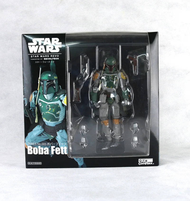 New Revoltech Battle Damage Boba Fett Classic Sci-Fi Movie Star Wars Bounty Hunter 6" Action Figure
New Revoltech Battle Damage Boba Fett Classic Sci-Fi Movie Star Wars Bounty Hunter 6" Action Figure