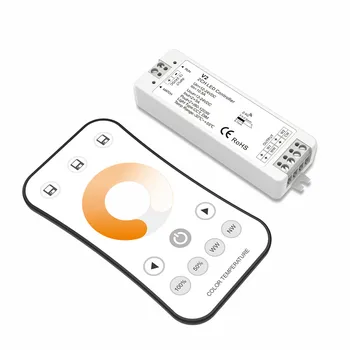 V2+R7-1 2.4GHz Wireless RF Color temperature LED Controller 2CH RF Dimmer For Dual Color LED Strip Tape Ribbon Free Shipping
V2+R7-1 2.4GHz Wireless RF Color temperature LED Controller 2CH RF Dimmer For Dual Color LED Strip Tape Ribbon Free Shipping