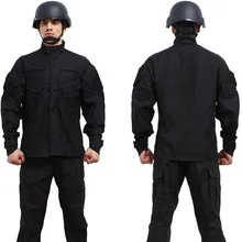 Combat-Suit Pants Jacket Military-Uniform Black Multicam Hunting Camping CS