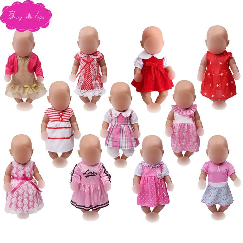 Doll clothes accessories Various cute doll dresses suit fit 18 inch Girl dolls and 43 cm baby dolls f581-f641
Doll clothes accessories Various cute doll dresses suit fit 18 inch Girl dolls and 43 cm baby dolls f581-f641