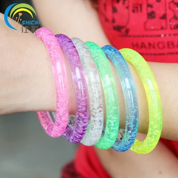 5 pcs / Colorful LED crystal bracelet children bracelet luminous flash toys masquerade party props decorations Concerts
5 pcs / Colorful LED crystal bracelet children bracelet luminous flash toys masquerade party props decorations Concerts